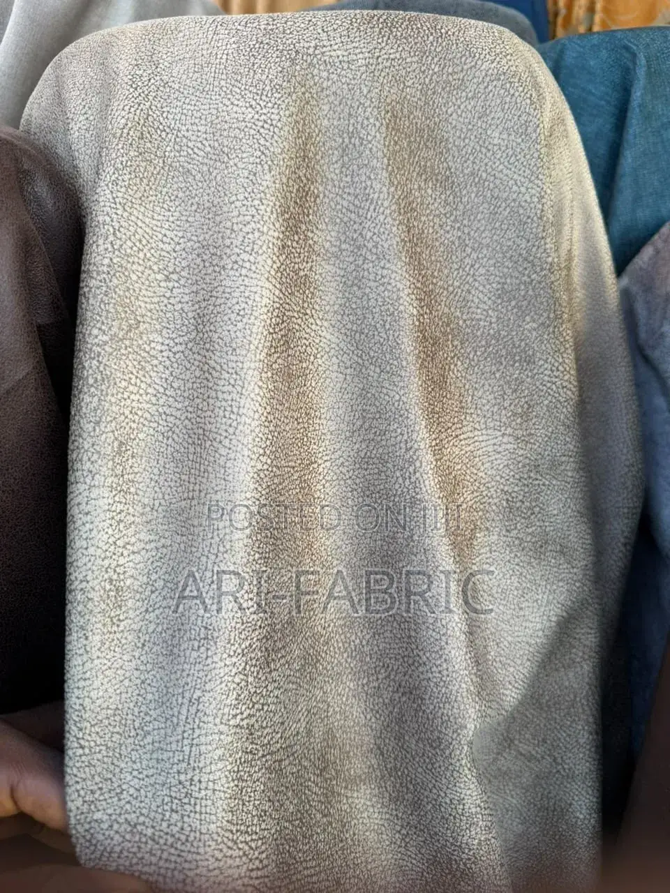 Marble Pattern Leather Look Material for Making Chairs