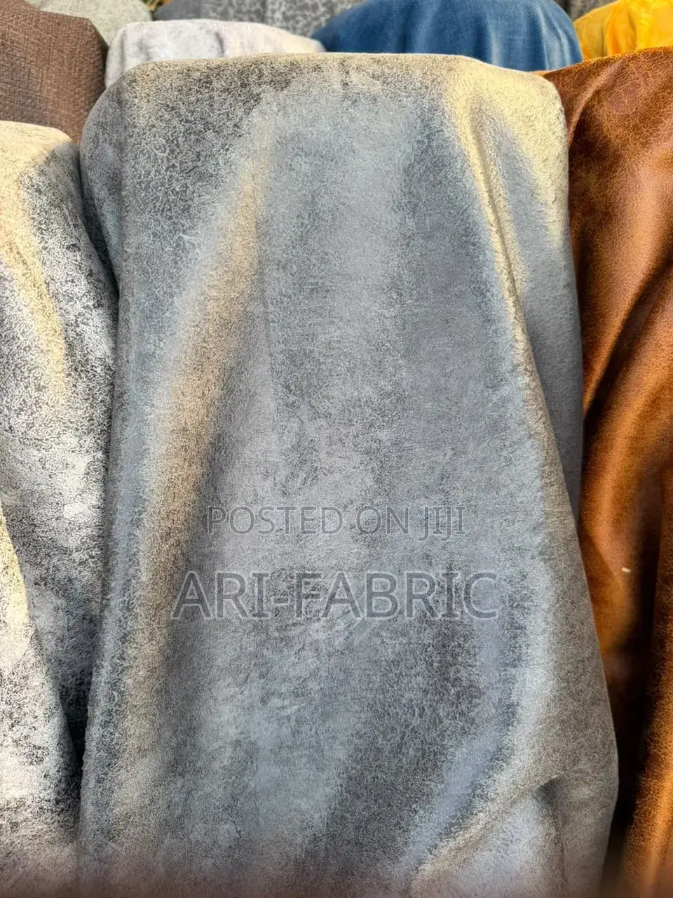 Marble Pattern Leather Look Material for Making Chairs