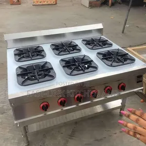 Industrial 6 Bunners Cookers