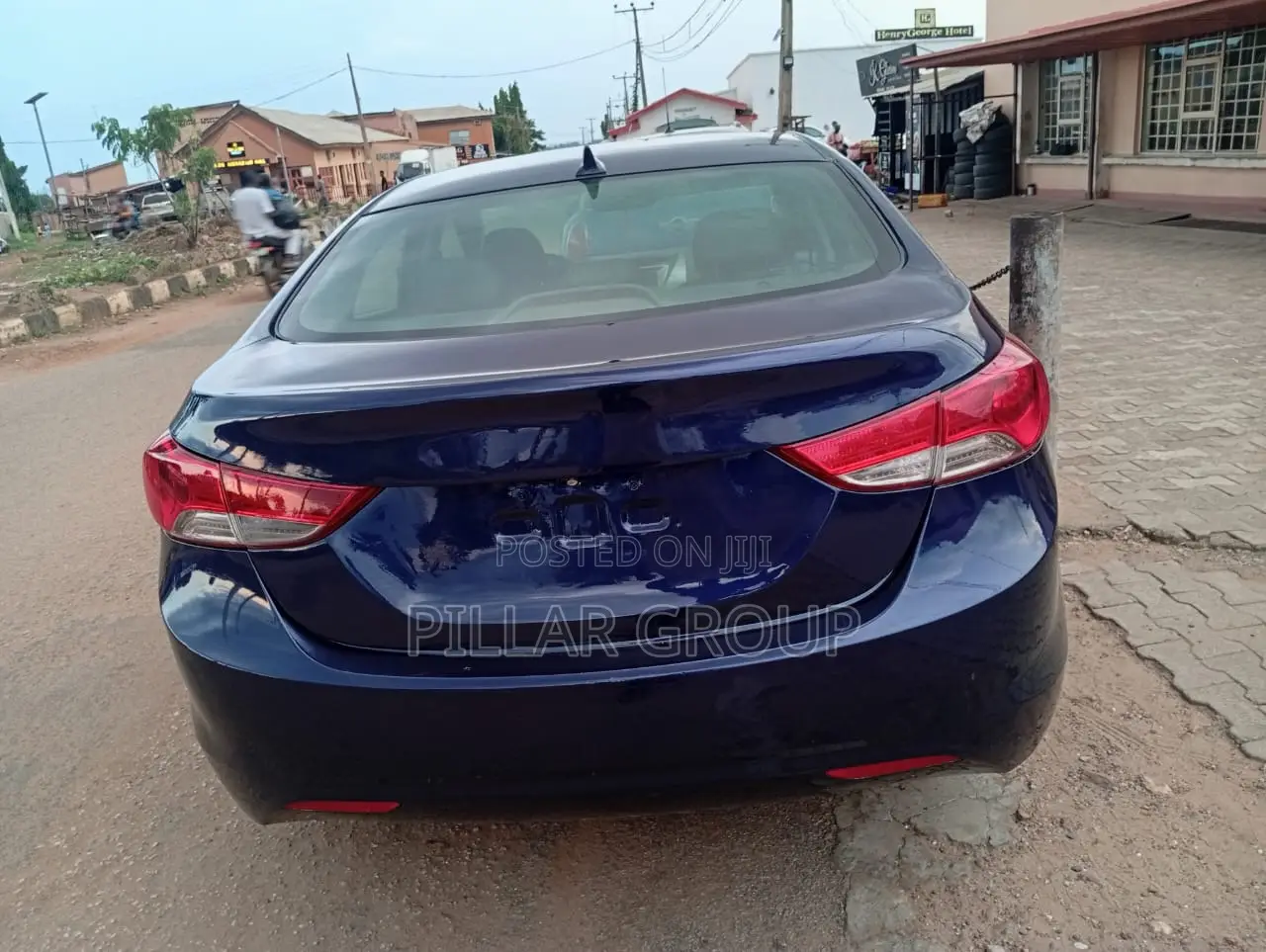 Hyundai Elantra 2014 Blue