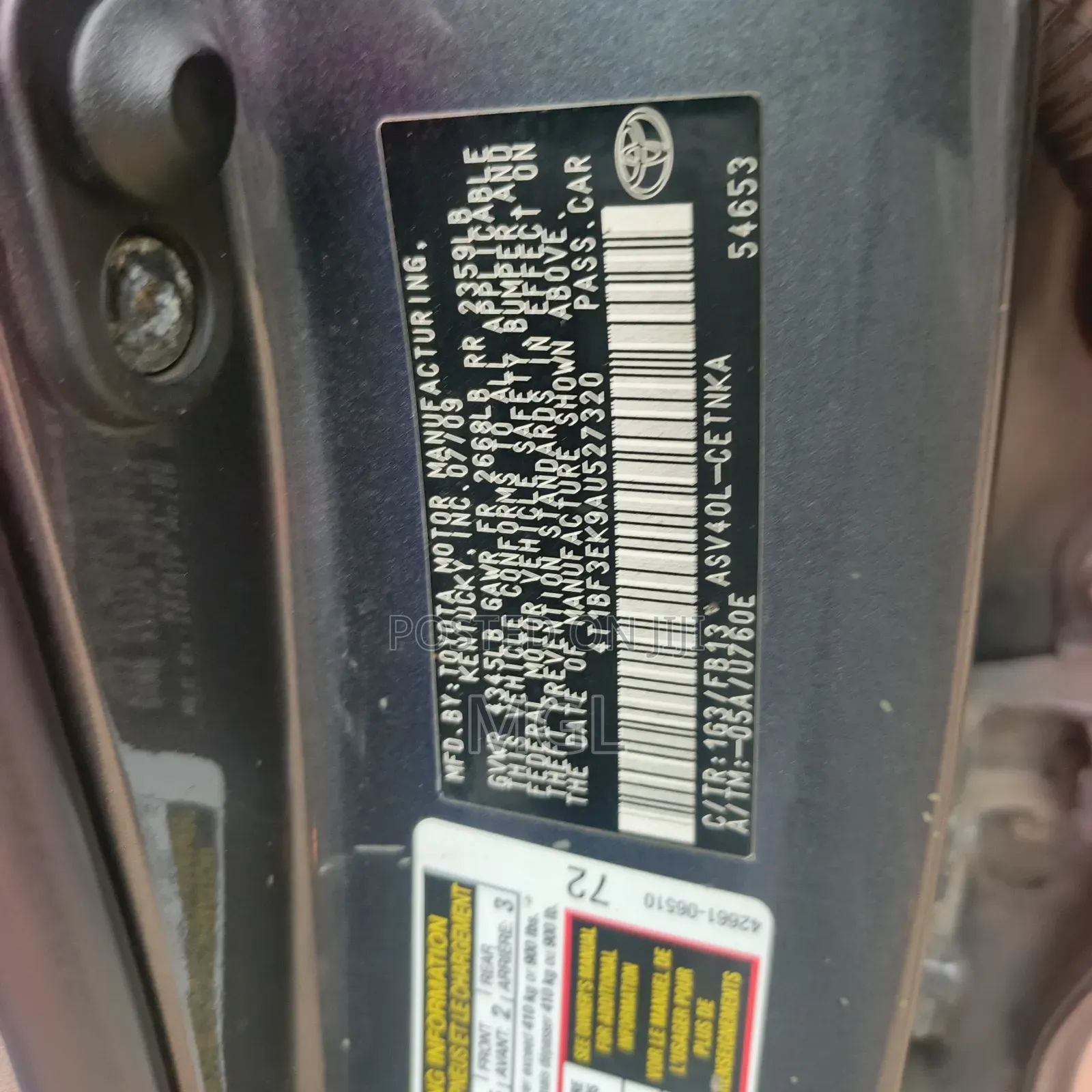 Toyota Camry 2010 Gray