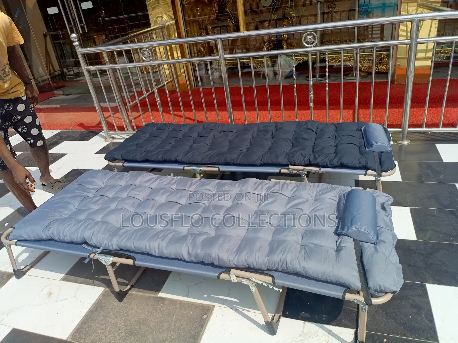 Your Quality Foldable Camp Bed 190x75cm Size