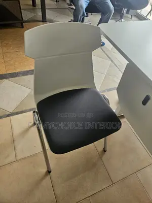 High Quality Plastic Chair With Fabric Foam Seated Cushion