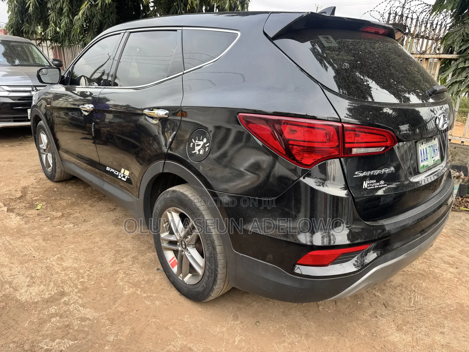 Hyundai Santa Fe SE AWD 2017 Black