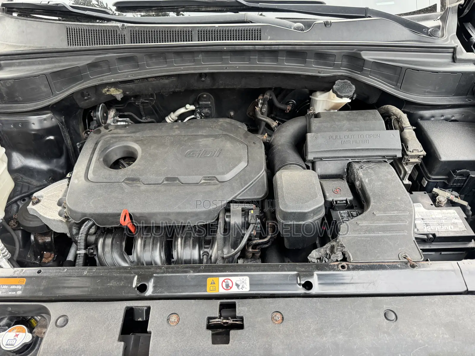 Hyundai Santa Fe SE AWD 2017 Black