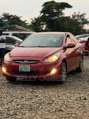 Hyundai Accent 2013 Red