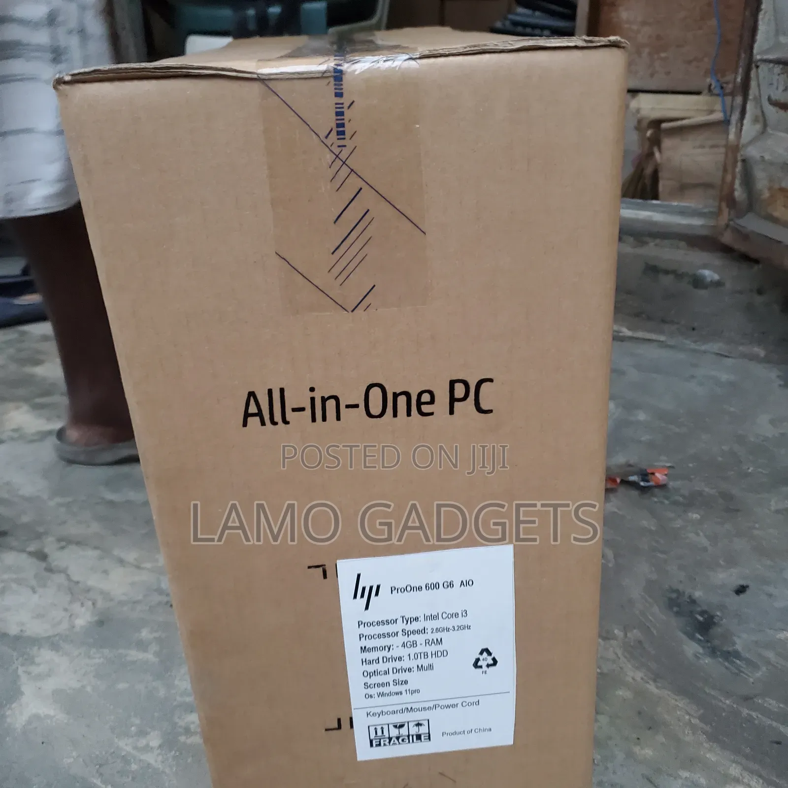 New Desktop Computer HP ProDesk 600 G6 4GB Intel Core i3 HDD 1T