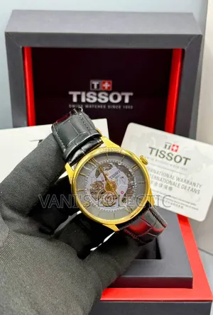 Luxury Tissot T-Complication Squelette Skeleton Mechanical Watches