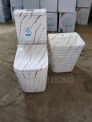 Special Italian Toilet Seat With Basin