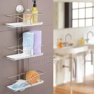 3-Tier Accessories Shelf Perfect for Bathroom Essentials