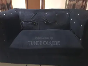 Used 2seater Sofa With 1 Stool