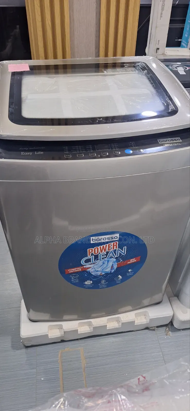 Barossa 15kg Topload Automatic Washing Machine