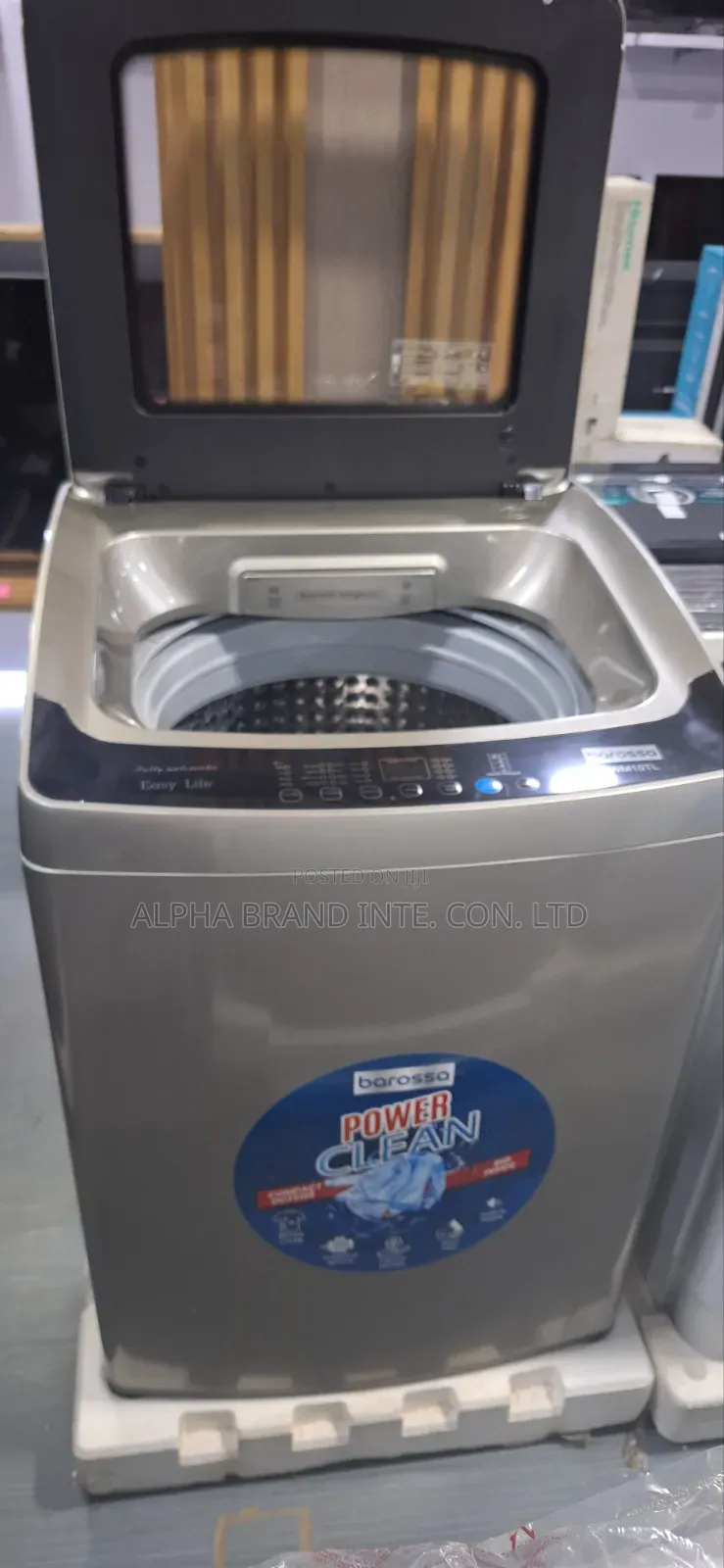 Barossa 15kg Topload Automatic Washing Machine