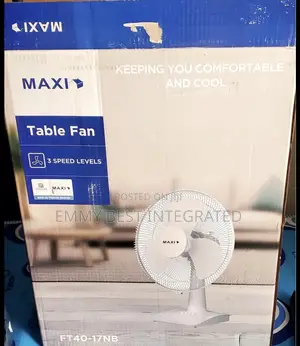 This Is a Maxi Table Fan, Model Ft40-17nb.