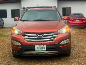 Hyundai Santa Fe 2015 Red