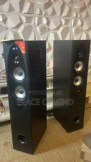 FD T60X Tower Speaker - Black/Formica