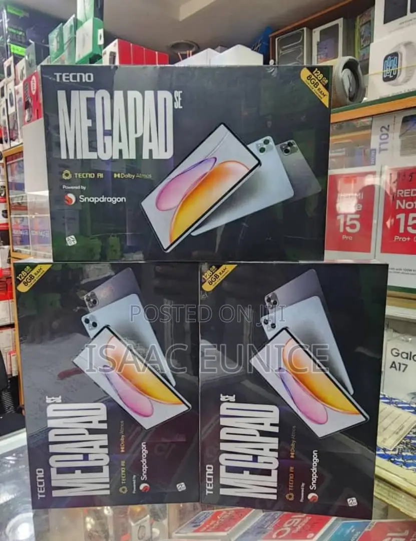 New Tecno Megapad SE 128 GB Silver