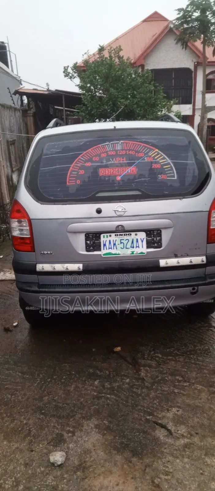 Opel Zafira 2004 Silver