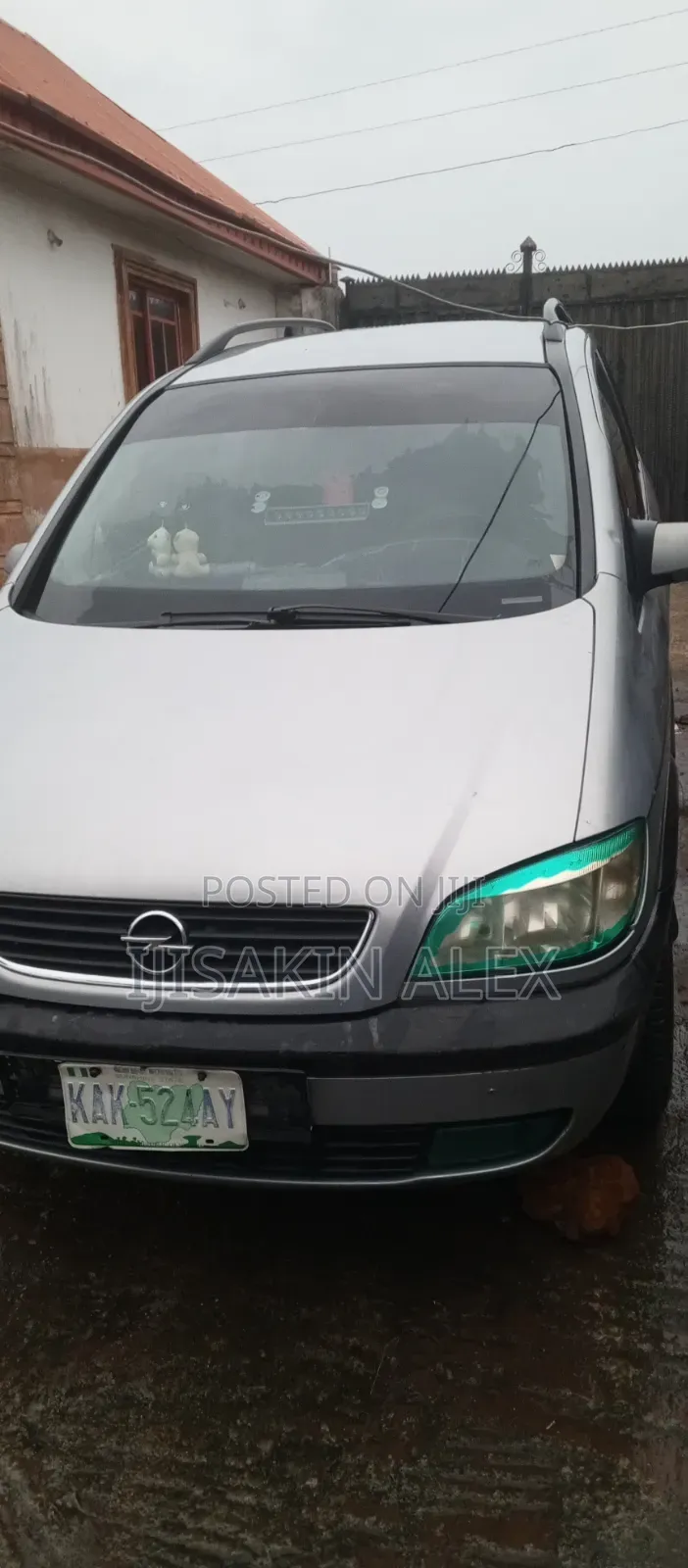Opel Zafira 2004 Silver