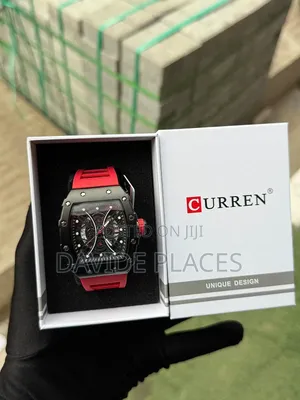 Curren 8391 Skeleton Tourbillon Sport Unisex Wristwatch