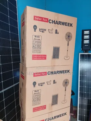 16 Inches Charweak Solar Fan