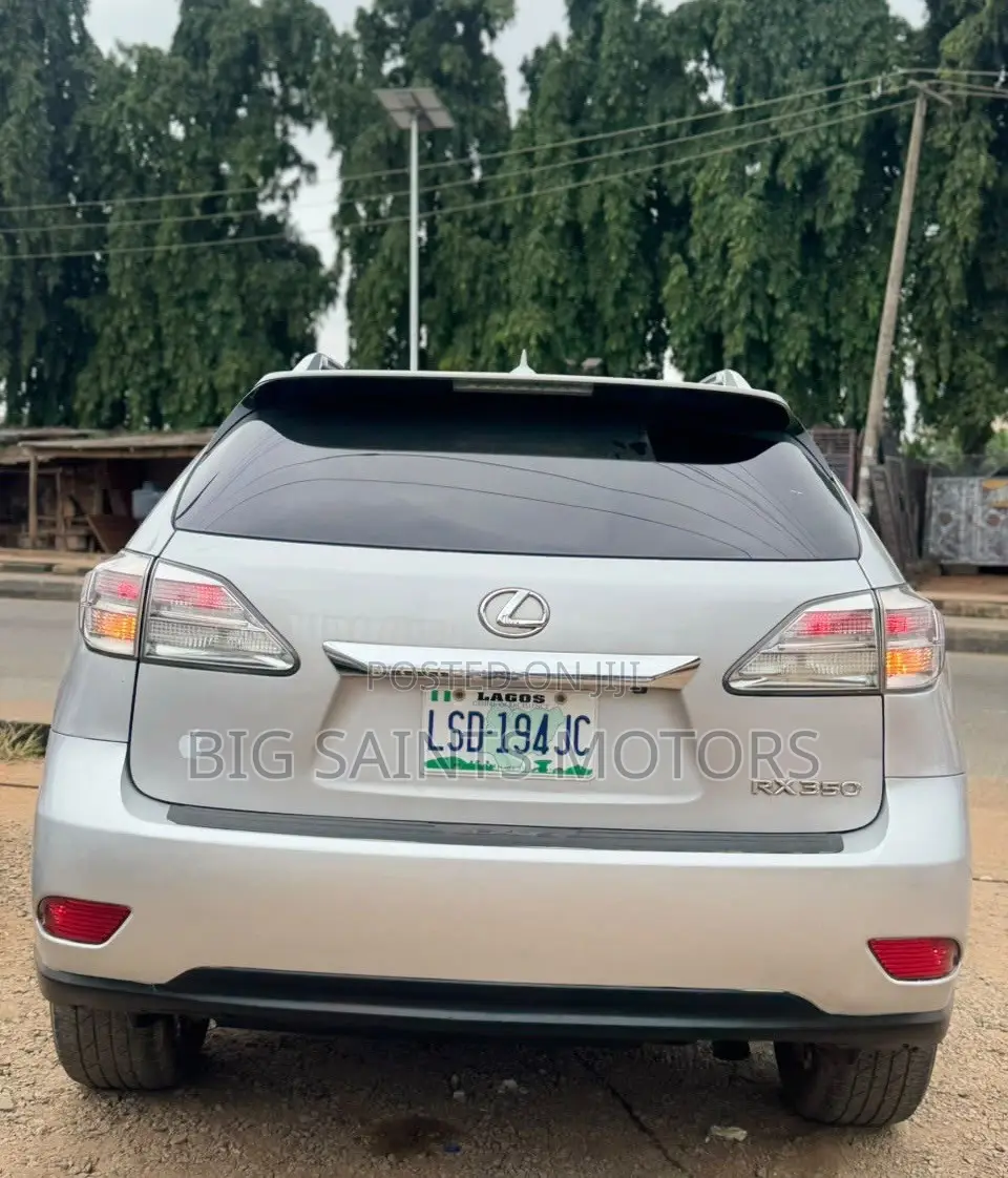 Lexus RX 350 2011 Silver
