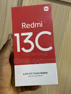 New Xiaomi Redmi 13C 256 GB Black