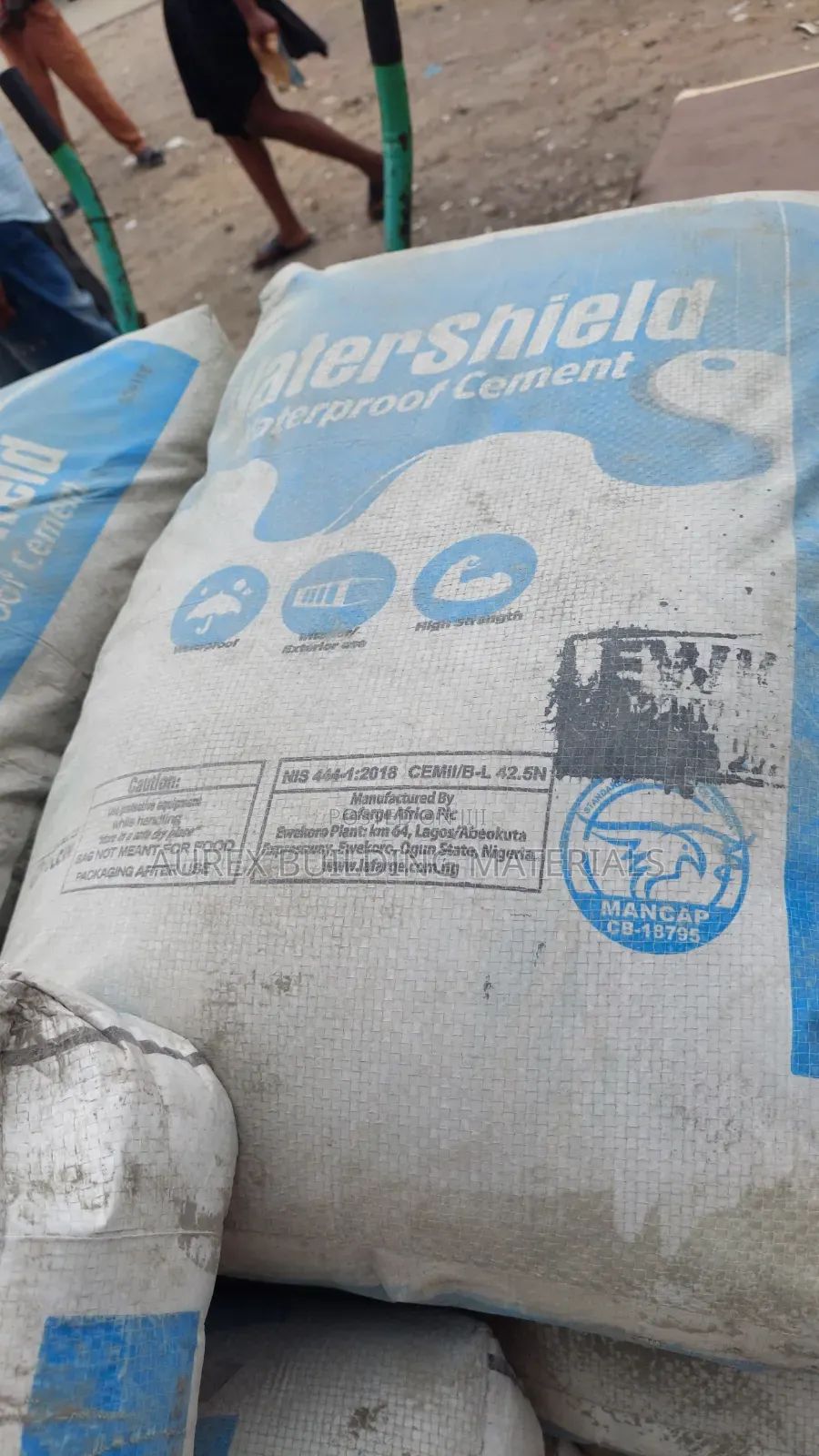 50kg Warershield Waterproof Cement
