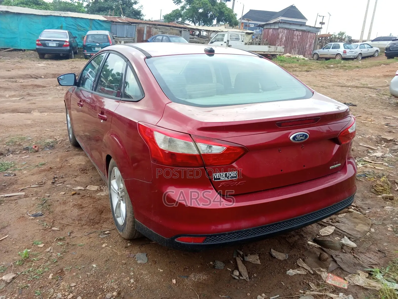 Ford Focus 2013 Red