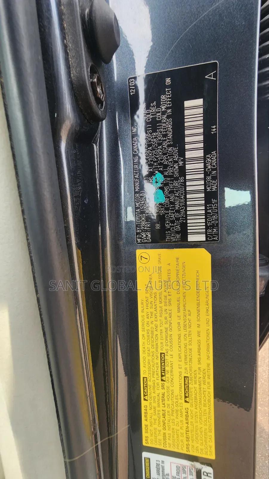 Lexus RX 2005 Black