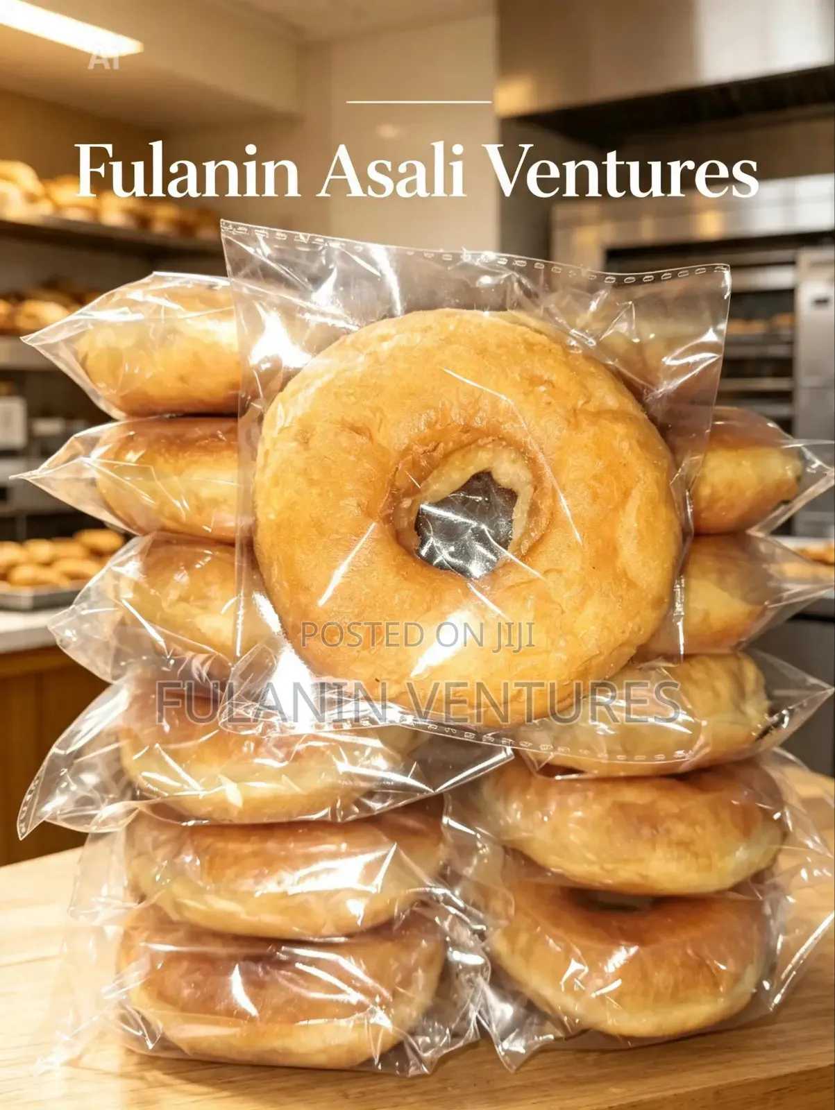 Soft and Fluffy Ring Doughnut