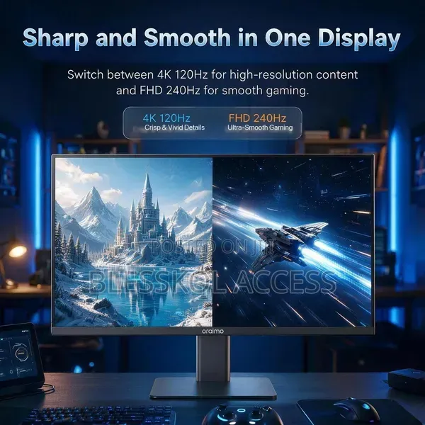 Oraimo VisionPad 27-Inch Computer Screen Monitor | HD