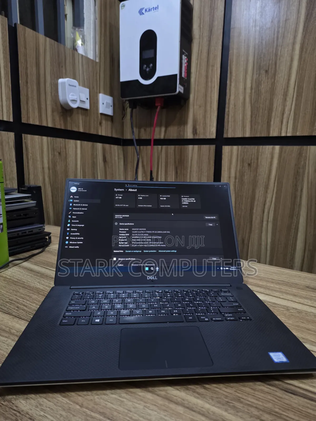 Laptop Dell XPS 15 (9560) 16GB Intel Core i7 SSD 512GB