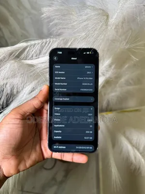 Apple iPhone 14 Pro Max 256 GB White