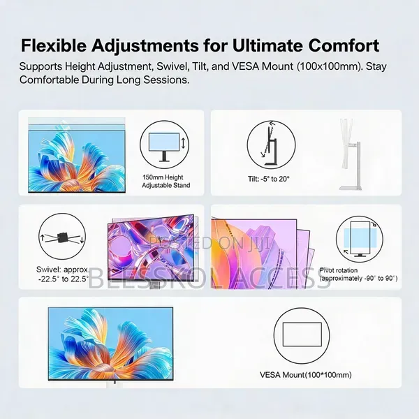 Oraimo VisionPad 27-Inch Computer Screen Monitor | HD