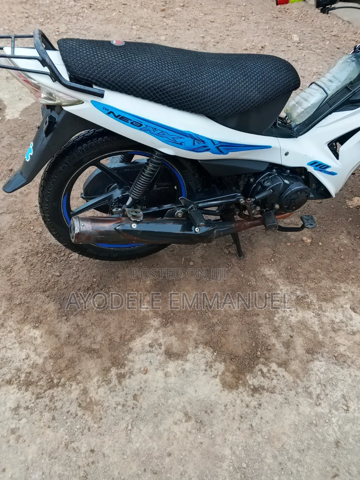 TVS Neo NX 2022 White