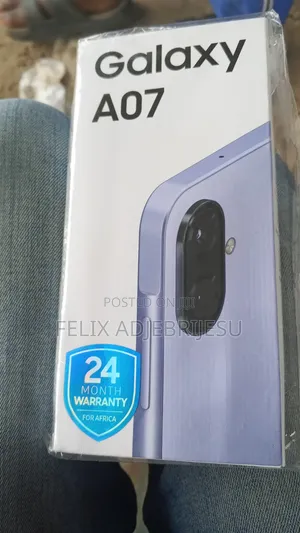 New Samsung Galaxy A07 128 GB Silver