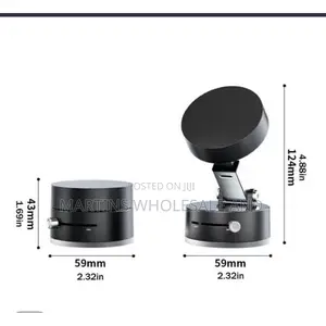 A Double-Sided Magnetic Vacuum Suction Phone Holder