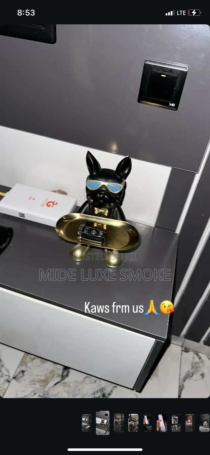 Kaws Decorative Ashtray