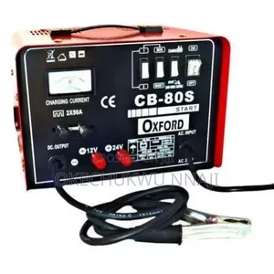 Car Motorcycle Battery Charger (12v-24v | 30-180 Ah) + Quick Charge