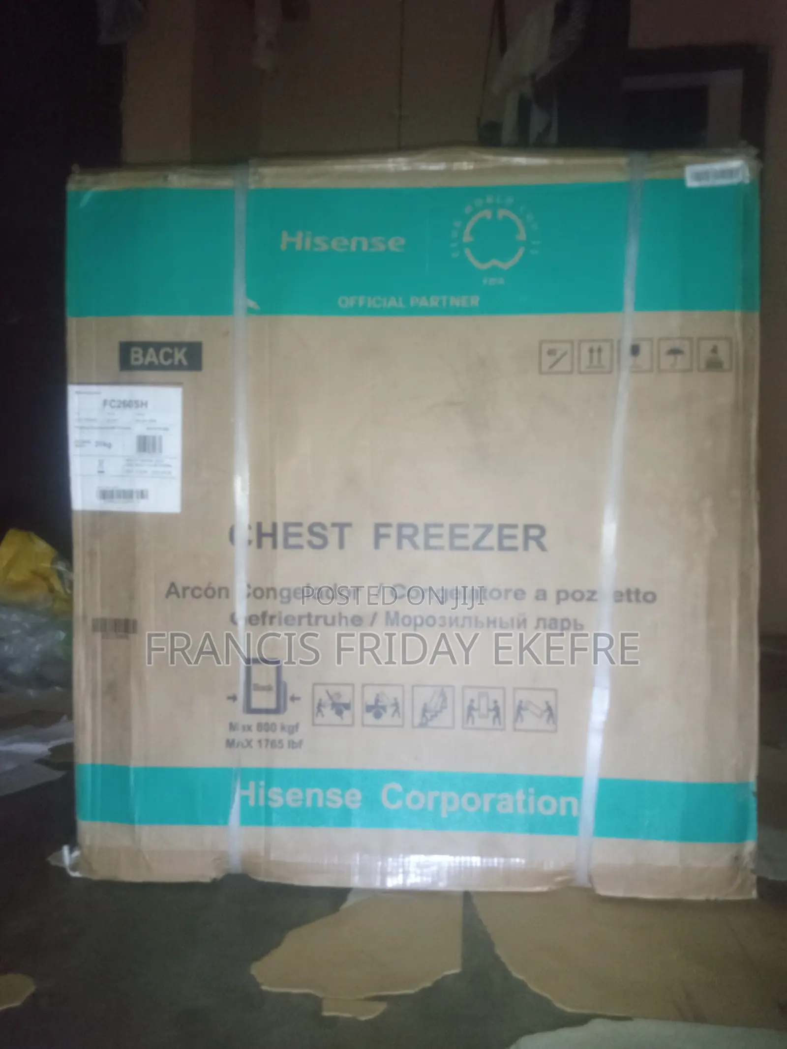 31kg Hisense Chest Freezer