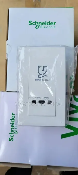 Schneider Shaver Socket | Original Quality | Premium, Safe Durable
