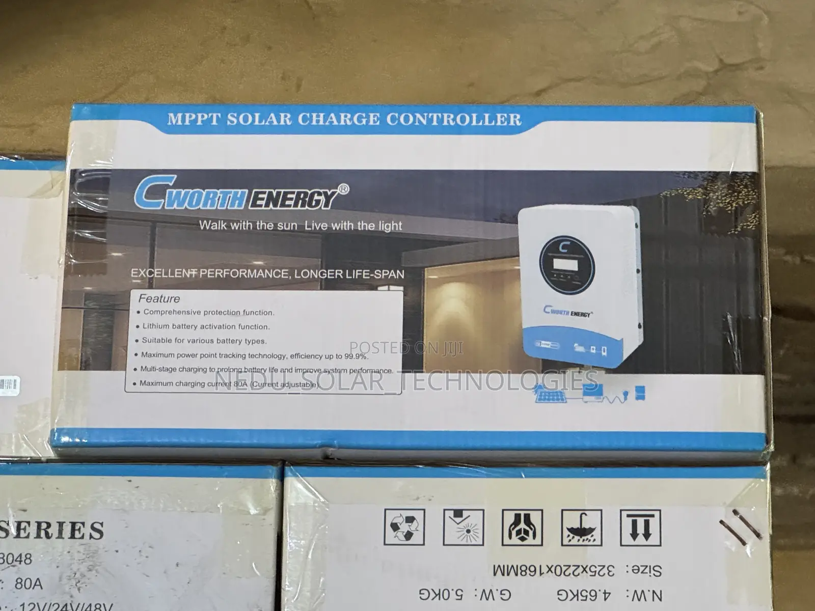 Cworth Energy 80a MPPT Solar Charge Controller