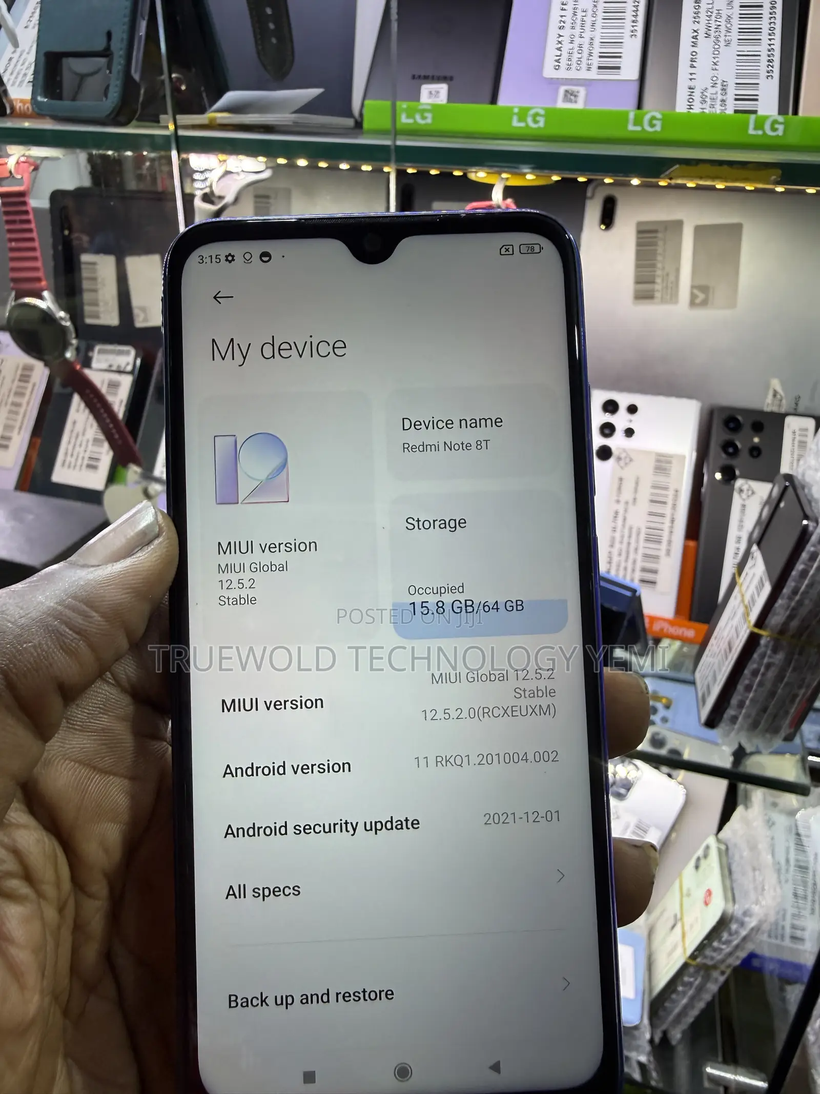 Xiaomi Redmi Note 8T 64 GB Blue