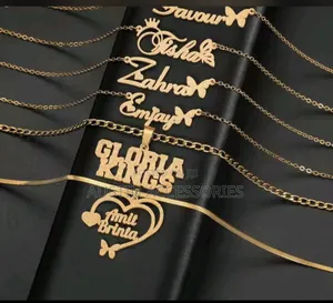 Custom Engraved Name Jewelry - Necklaces, Bracelets Watches