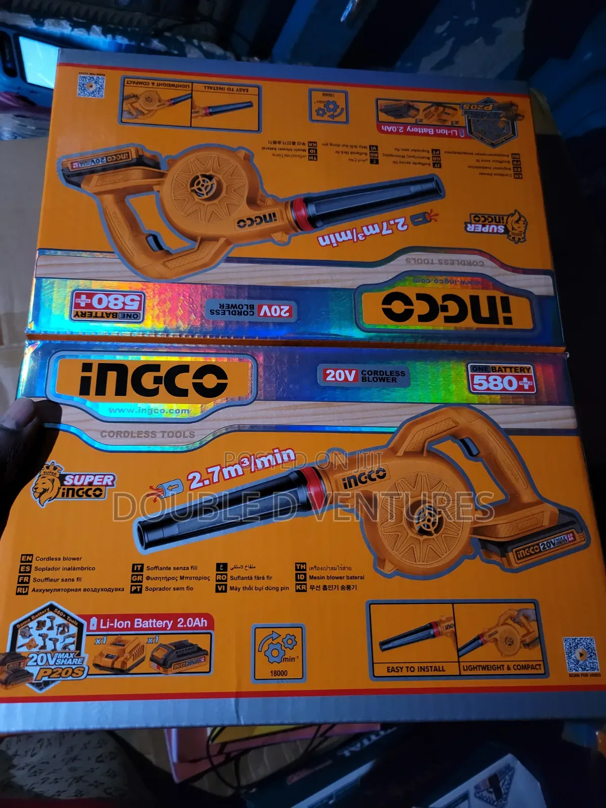 20v Ingco Blower