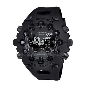 Matte Black Casio G-Shock GA-V01-1A Features a Bold Analog-Digital Dia