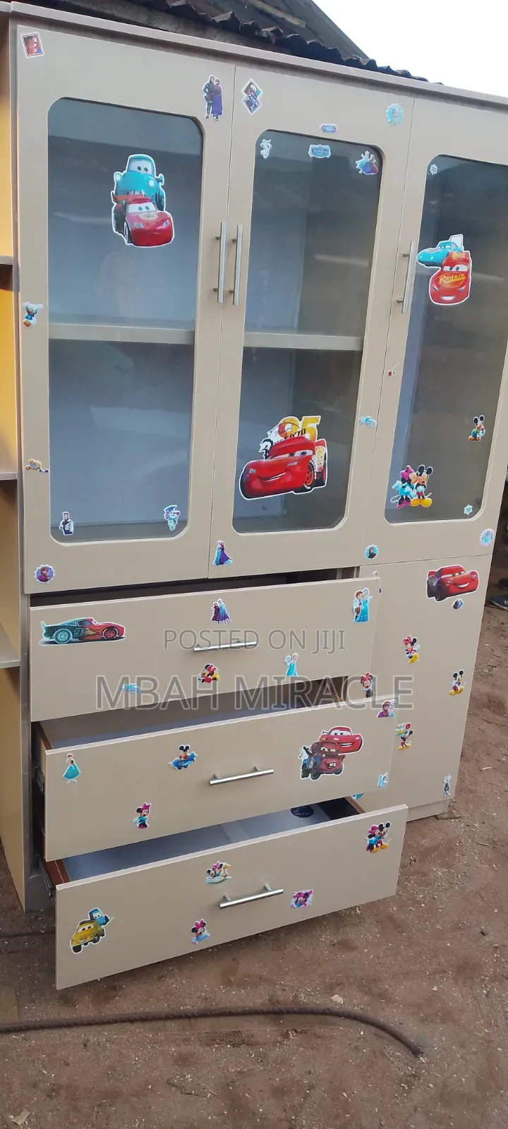 Three Door Wardrobe Available for Pickup