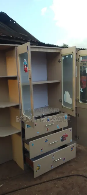 Three Door Wardrobe Available for Pickup