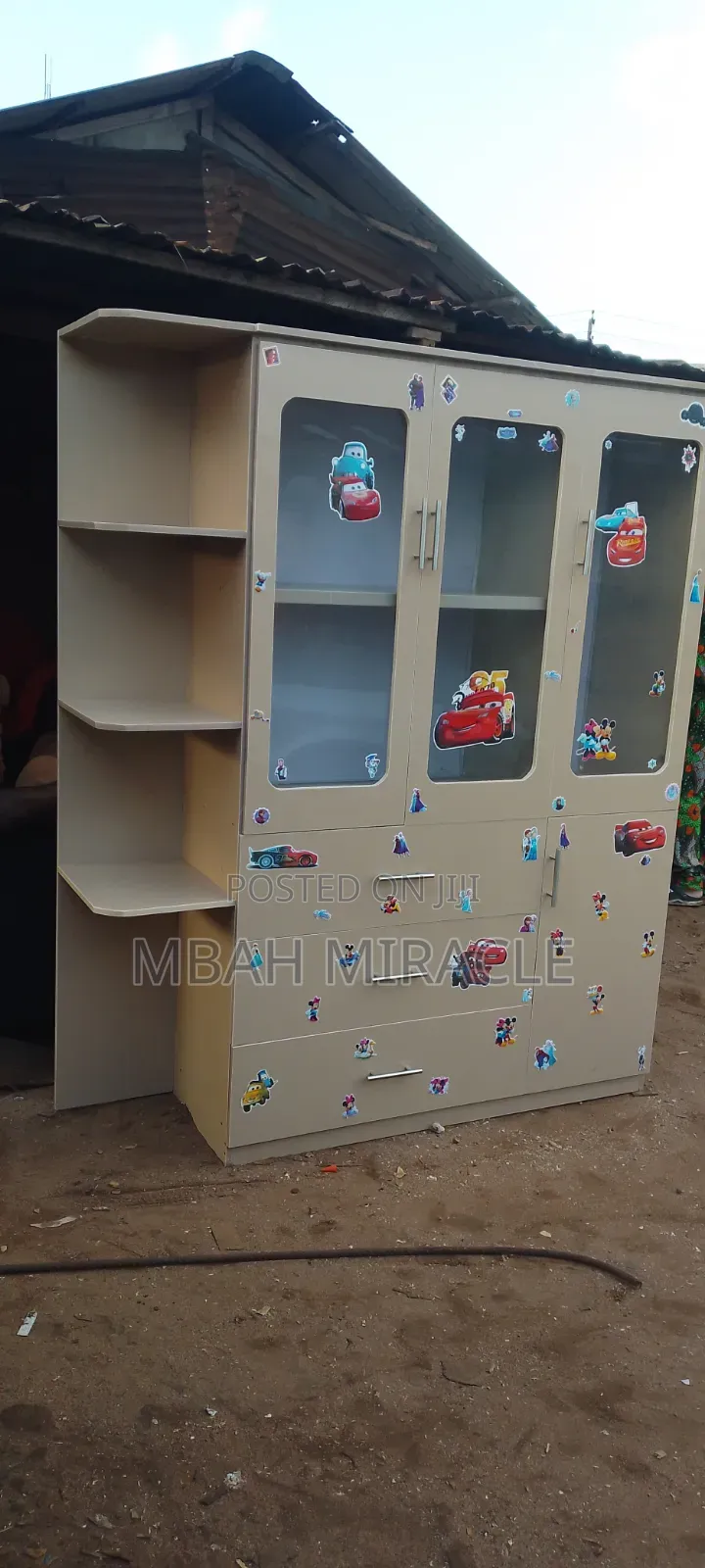 Three Door Wardrobe Available for Pickup